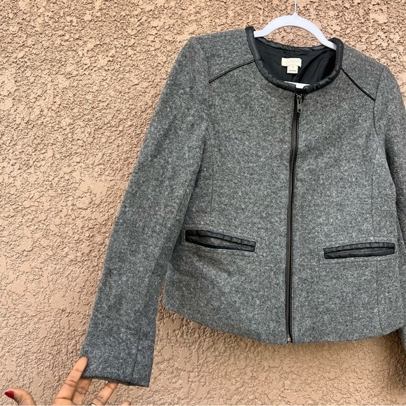 J Crew Wool Blazer‎ Jacket Size Medium - Picture 7 of 17